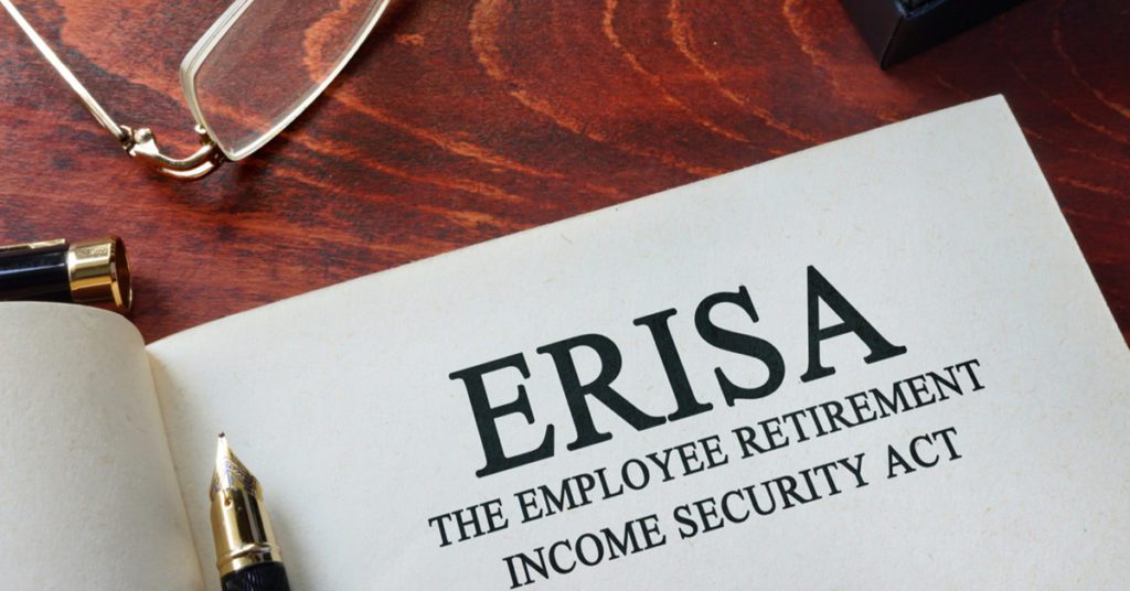 Employee Retirement Income Security Act (ERISA) paperwork